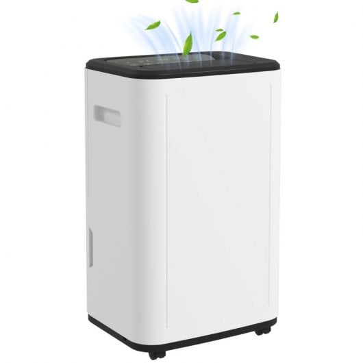 Homcom Desumidificador 20L 360W Branco