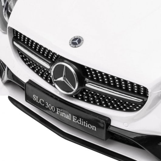 Aiyaplay Coche Eléctrico con Licencia Mercedes SLC 300 Para Niños de 3-6 años 6V Blanco