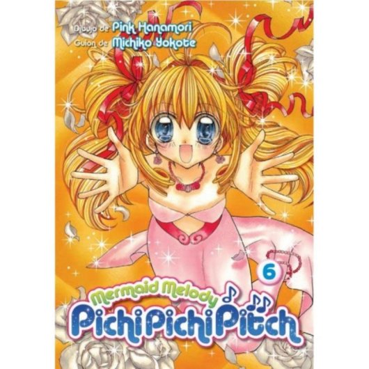 Manga Arechi Mermaid Melody Pichi Pichi Pitch Vol. 6 Rústica 232 páginas B/N Coleccionistas