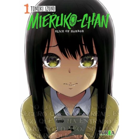 Manga Mieruko-chan Tomo 1 Ivrea 200 páginas rústica terror psicológico sobrenatural
