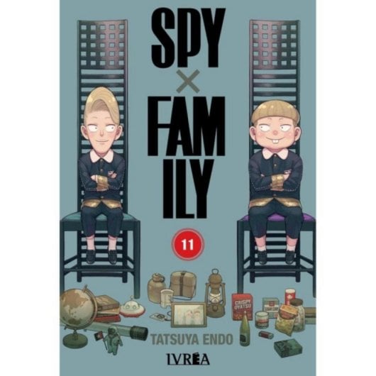 Manga Spy x Family Volumen 11 IVREA Edição Rústica 200 Páginas Espanhol