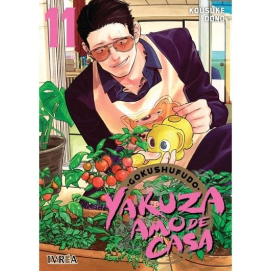 Manga IVREA El Yakuza Amo de Casa Volumen 11 Kosuke Oono Tatsu el Inmortal 200 páginas