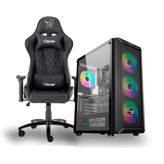 PC Racing Top Gaming Intel Core i7-12700F/32GB/1TB SSD/RTX 4060 + Sedia da gioco