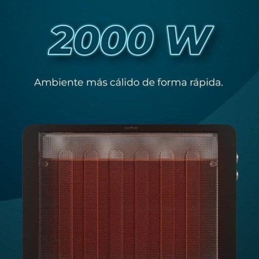 Cecotec Readywarm 2000 Now Placa Radiante de Mica 2000W Reacondicionado