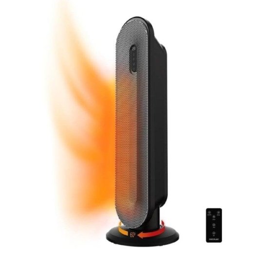 Aquecedor Cerâmico Cecotec Readywarm 2050 Max Ceramic Rotate Smart 2000W Comando