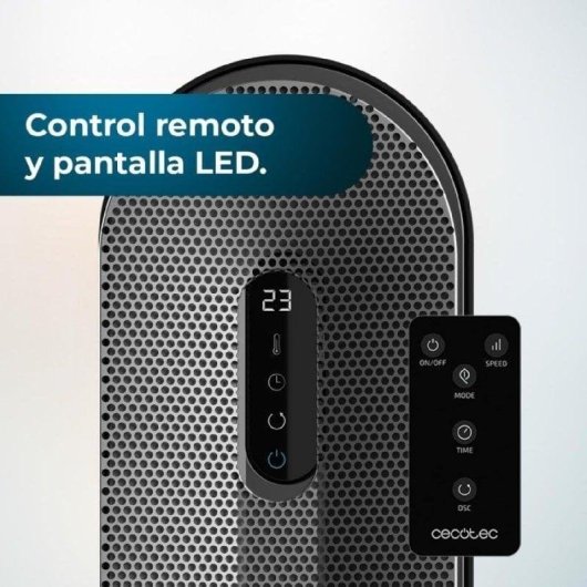 Aquecedor Cerâmico Cecotec Readywarm 2050 Max Ceramic Rotate Smart 2000W Comando