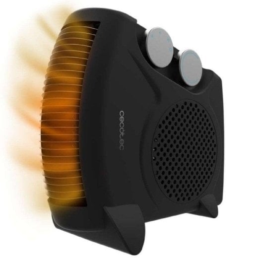 Chauffage soufflant Cecotec Readywarm 2000 Max Dual 2000W Noir thermostat réglable