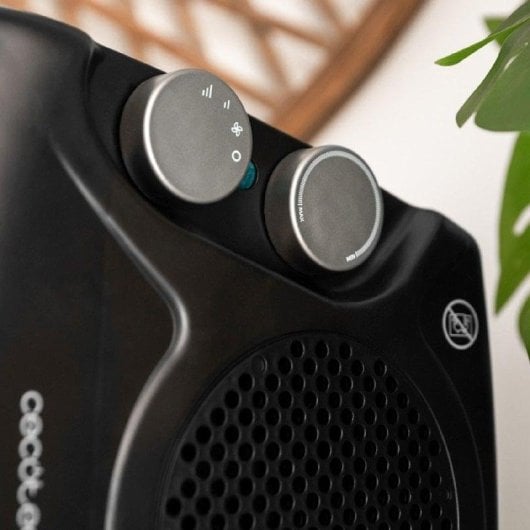 Chauffage soufflant Cecotec Readywarm 2000 Max Dual 2000W Noir thermostat réglable