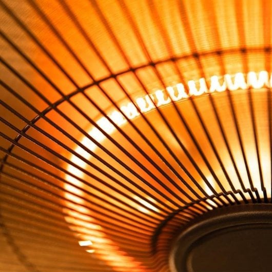 Chauffage extérieur Cecotec Readywarm 1500 Power Ceiling 1500W IP65 Télécommande Halogène