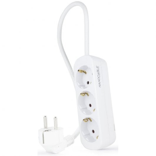 Nanocable 10.38.0003-NS extensão elétrica 1,4 m 3 tomada(s) CA Interior Branco