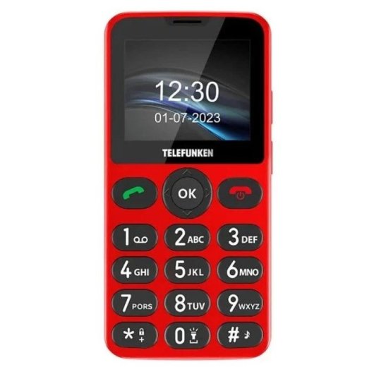 Telefunken S415 Seniorenhandy rot