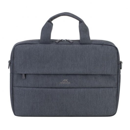 Rivacase Prater 7522 Maletín Antirrobo Gris Oscuro para Portátil hasta 14"