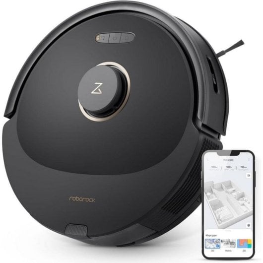Aspirador Robô com Mopa Roborock Q8 Max Navegação LiDAR 5.500 Pa WiFi Alexa