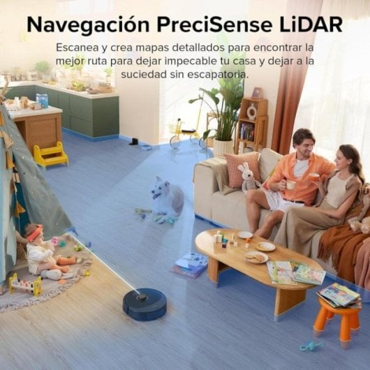 Aspirador Robô com Mopa Roborock Q8 Max Navegação LiDAR 5.500 Pa WiFi Alexa