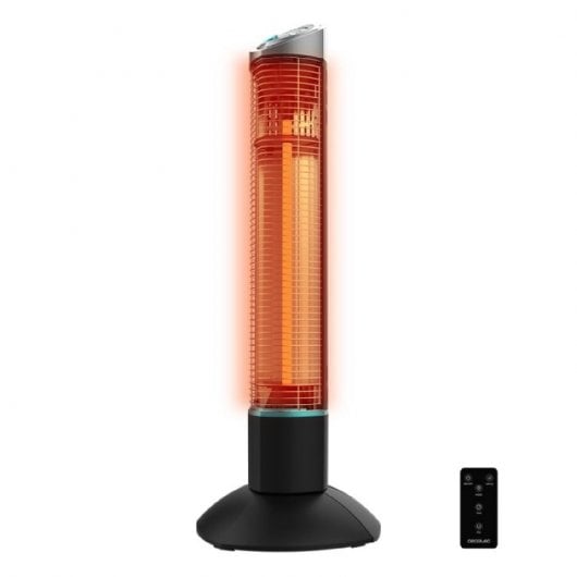 Cecotec Readywarm 1000 Power Tower Calefactor de Exterior 1000W