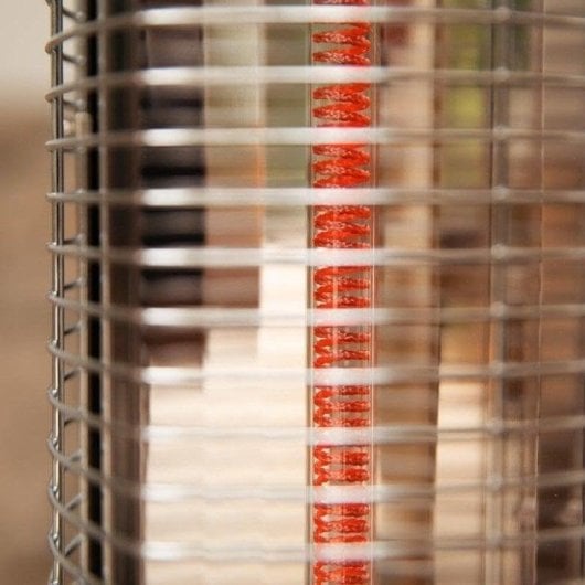 Estufa Elétrico de Exterior Halógena Cecotec ReadyWarm 1000 Power Tower 1.000W IP55 com Comando