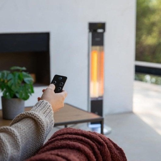 Calefator Cecotec Readywarm 2000 Power Tower 2000W Exterior Halógeno IP34 LCD