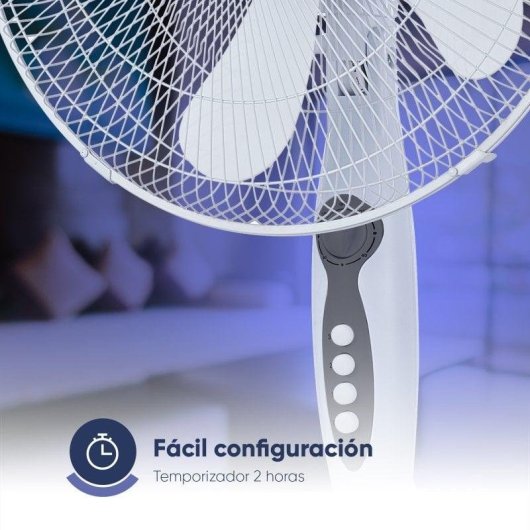 Ventilateur sur pied Origial AIRBLISS STAND 45WW avec moteur AC 45W blanc