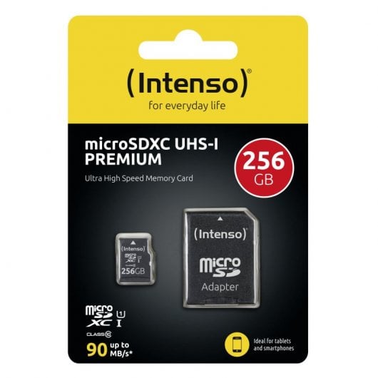 Intenso Premium MicroSDXC 256GB UHS-I U1 Classe 10