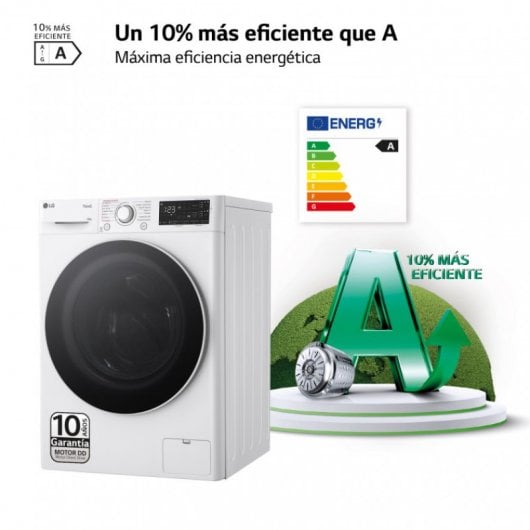 LG Serie 550 F4WR5510A0W Máquina de Lavar Roupa 10Kg A Branca