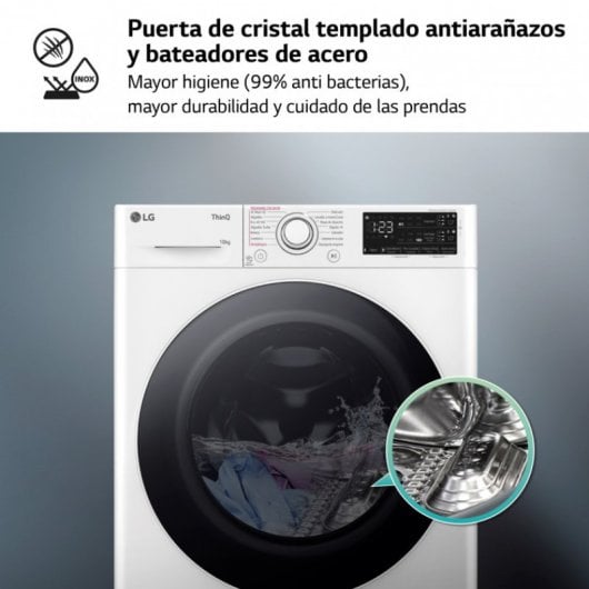 LG Serie 550 F4WR5510A0W Máquina de Lavar Roupa 10Kg A Branca