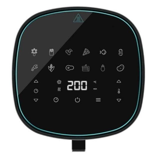 Freidora de ar Cecotec Cecofry Fantastik 6500 6.5L 1700W com 12 programas e visor LED