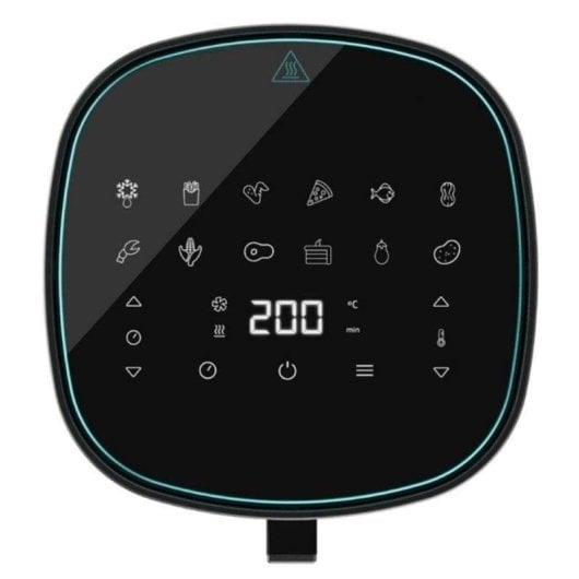 Fritadeira de Ar Cecotec Fantastik 6500 6,5L 1700W com 12 Programas Digitais