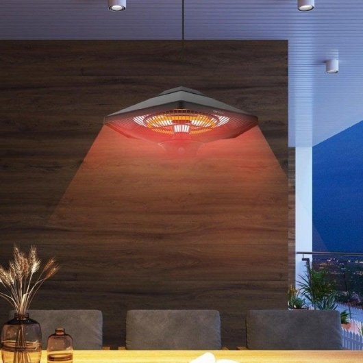 Cecotec Readywarm 2000 Power Ceiling Calefactor De Exterior 2000W