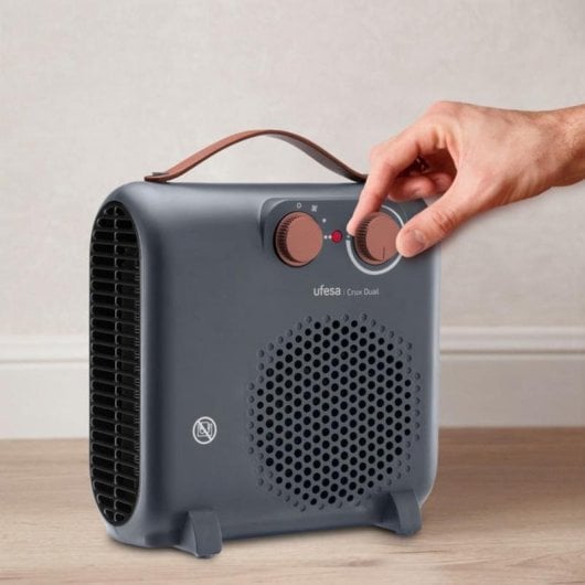 Chauffage Soufflant Ufesa Crux Dual 2000W Sécurité surchauffe