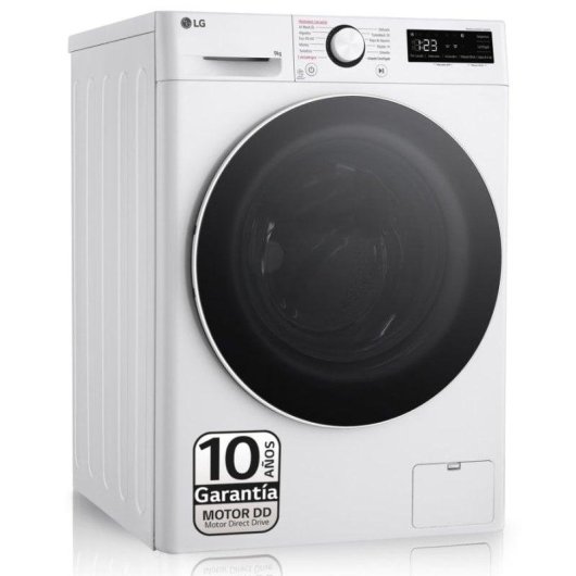 Máquina de Lavar Roupa LG Serie 600 F4WR6009A0W 9 kg 1360rpm A Branco IA Vapor