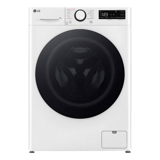 Máquina de Lavar Roupa LG Série 600 F4WR6009A0W Carga Frontal 9 kg 1360 rpm A IA Branca