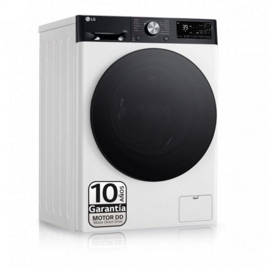 LG F4WR7510AGH AI Direct Drive Lavadora Carga Frontal 10Kg A Blanca