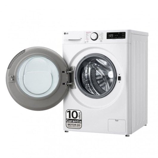 Máquina de Lavar Roupa LG F4WR6011AGW 11Kg 1350rpm A Branco Inteligência Artificial