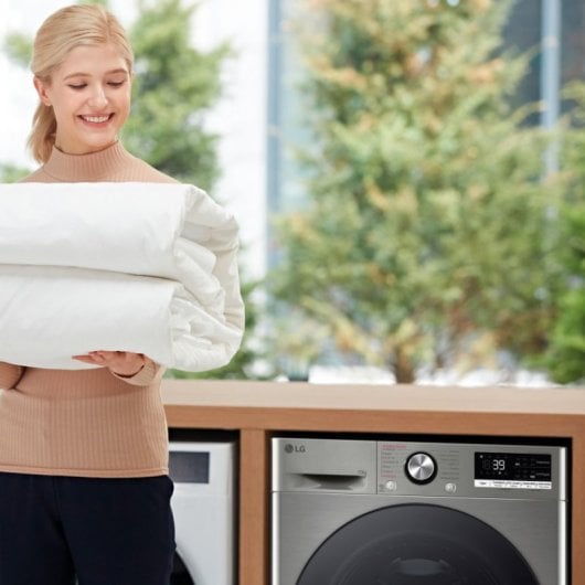 LG Serie 700 F4WR7010AGS Máquina de Lavar Roupa 10Kg A Aço Inoxidável