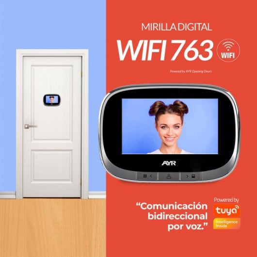 AYR Judas Numérique 763 Vision Wi-fi Chrome/Mat