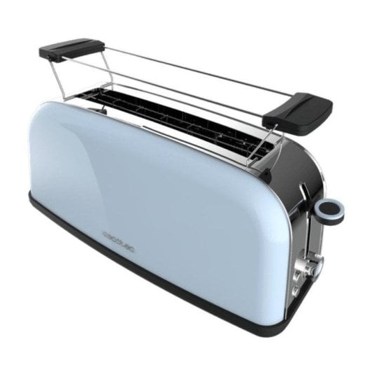 Tostadora Cecotec Toastin' time 850 Blue Long 2 Schlitze Edelstahl 850W Blau