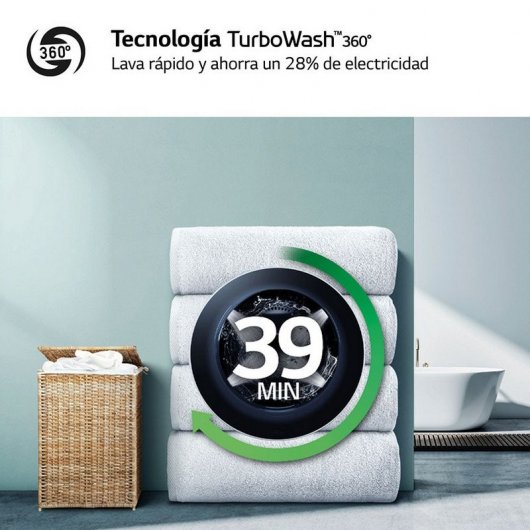 LG F4DR9513A2W Máquina de Lavar e Secar Roupa 13Kg/7Kg D Branca