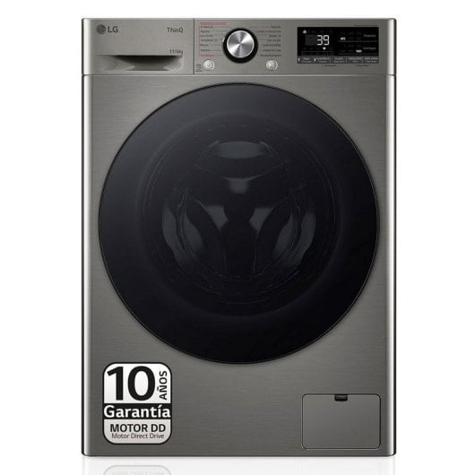 LG F4DR7011AGS Máquina de Lavar e Secar Roupa 11Kg/6Kg D Aço Inoxidável Escuro