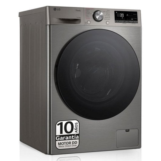 LG F4DR7011AGS Máquina de Lavar e Secar Roupa 11Kg/6Kg D Aço Inoxidável Escuro