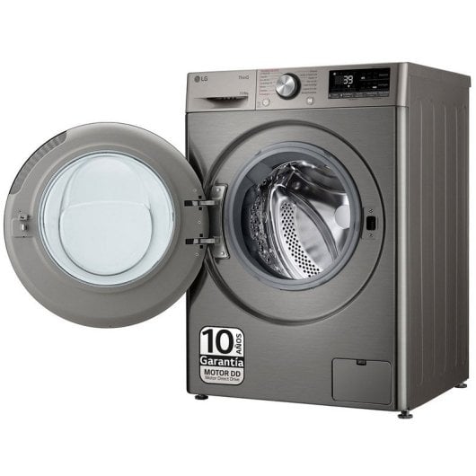LG F4DR7011AGS Máquina de Lavar e Secar Roupa 11Kg/6Kg D Aço Inoxidável Escuro
