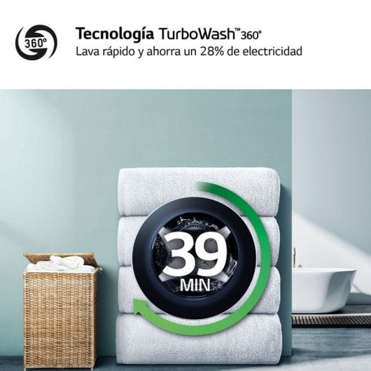 LG F4DR7011AGS Máquina de Lavar e Secar Roupa 11Kg/6Kg D Aço Inoxidável Escuro