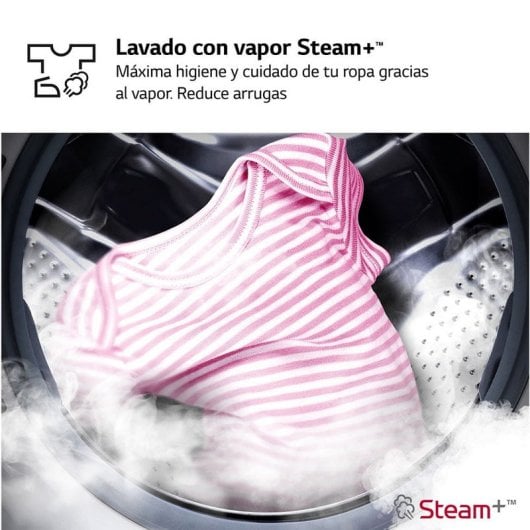 LG F4DR7011AGS Máquina de Lavar e Secar Roupa 11Kg/6Kg D Aço Inoxidável Escuro
