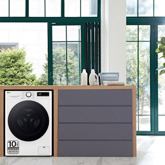 LG F4DR6011AGW Lavasecadora de Carga Frontal 11Kg/6Kg D Blanca