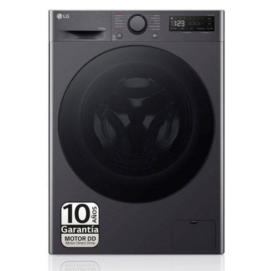 Lavasecadora LG 10kg D F4DR6010AGM AI DD TurboWash360º Preta