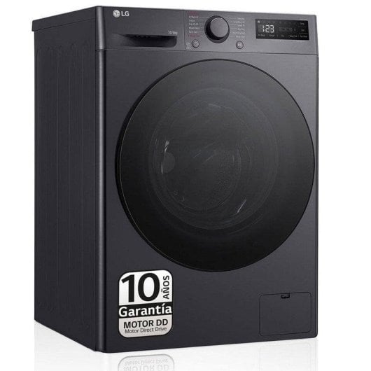 Lavasecadora LG 10kg D F4DR6010AGM AI DD TurboWash360º Preta
