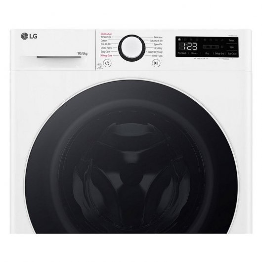 LG F4DR6010A0W Máquina de Lavar e Secar Roupa 10Kg/6Kg D Branca