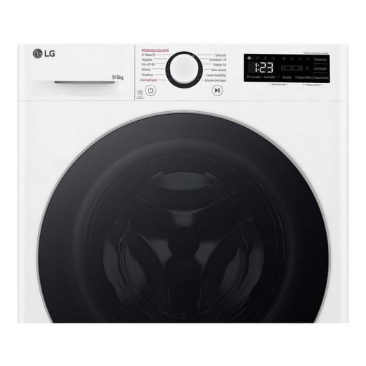 LG F4DR6009A1W Lavasecadora de Carga Frontal 9Kg/6Kg D Blanca