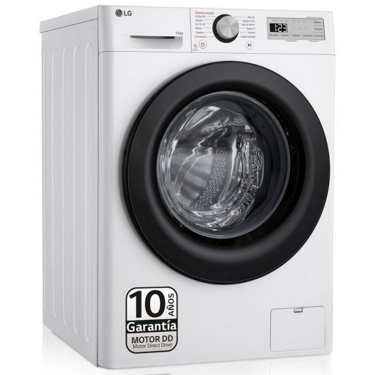 LG F4DR5509A1W Lavasecadora de Carga Frontal 9Kg/6Kg D Blanca