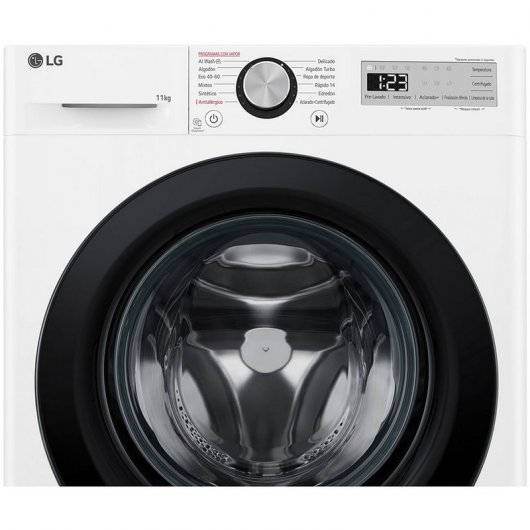 LG F4DR5509A1W Lavasecadora de Carga Frontal 9Kg/6Kg D Blanca