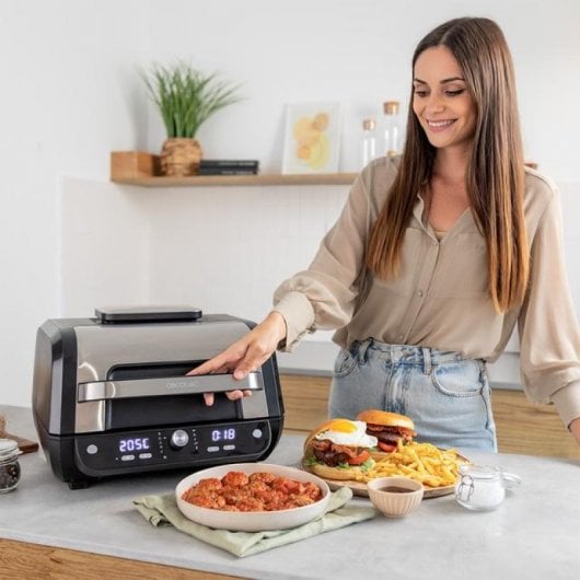 Cecotec Cecofry FireDome 8000 Pro Heißluftfritteuse mit Grill 8L 1700W